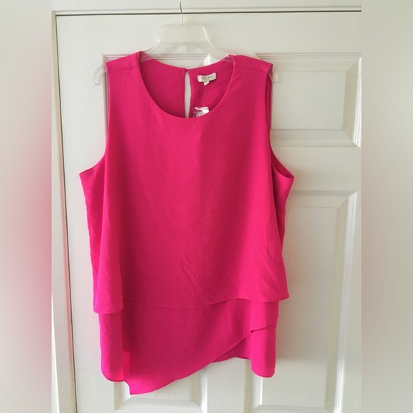 Laura Plus Tops - Sz 2X layered tank top new with tags